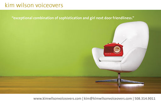 kim wilson voiceovers, email campaign